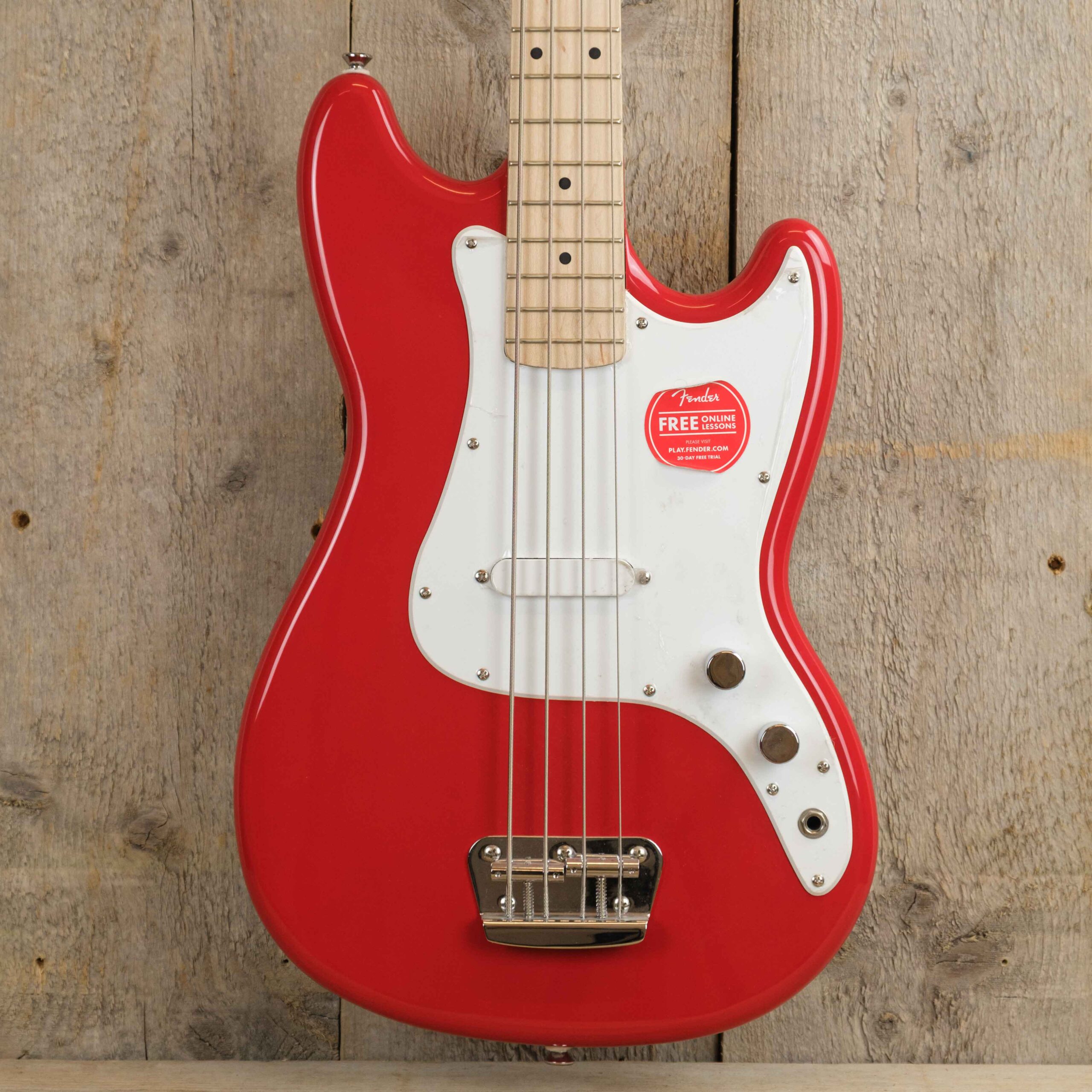 Squier By Fender Bronco Shortscale Bass The Guitar Factory Oss