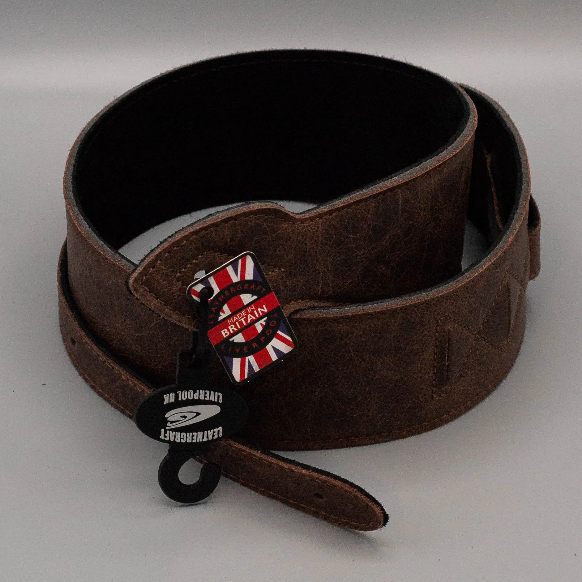 Leathercraft Guitarstrap made in UK