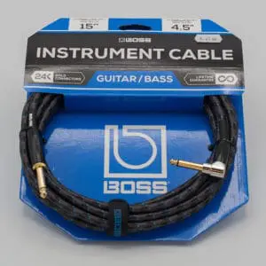Boss instrumentkabel 4.5 meter haakse plug
