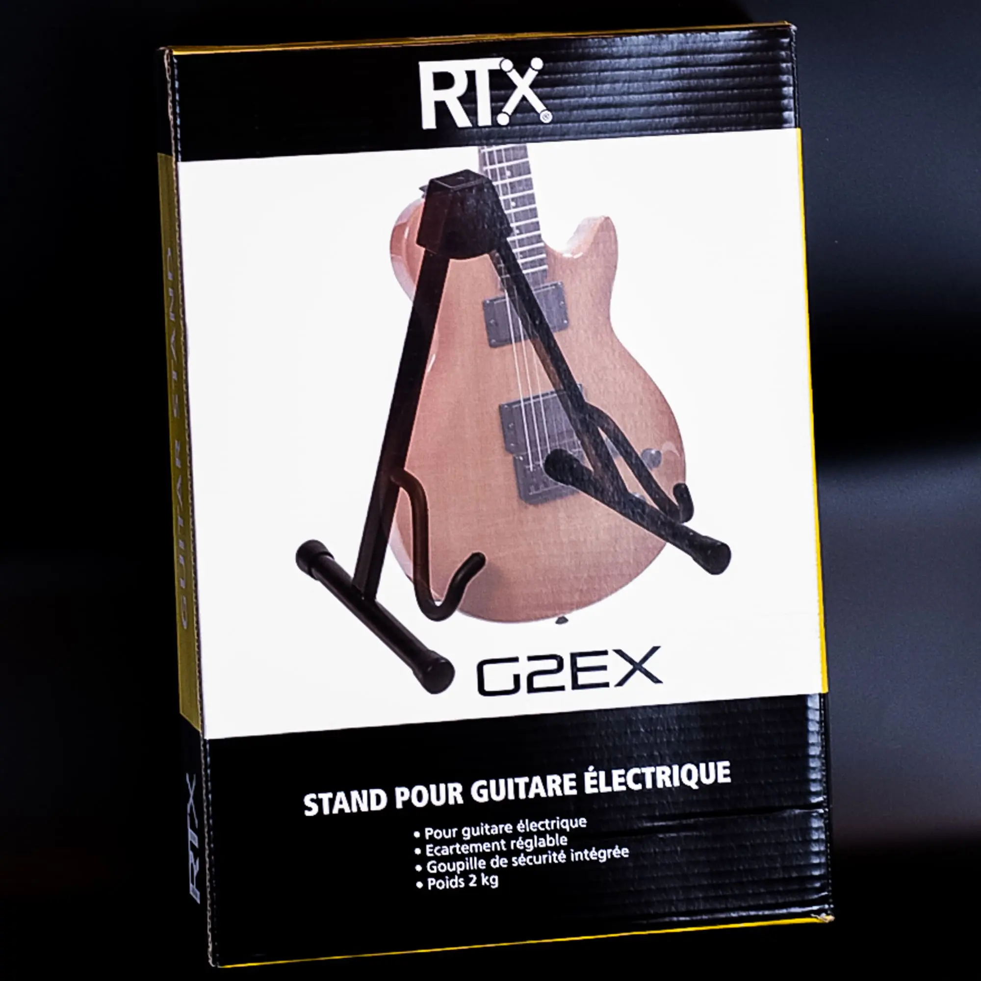 RTX Gitaarstatief elektrisch gitaar/basgitaar