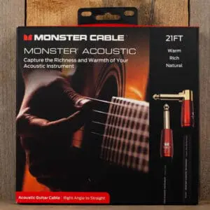 Monster Cable Acoustic 21FT 6,4 meter Haaks