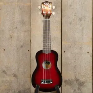 Kinder-ukelele Sopraan Red Burst