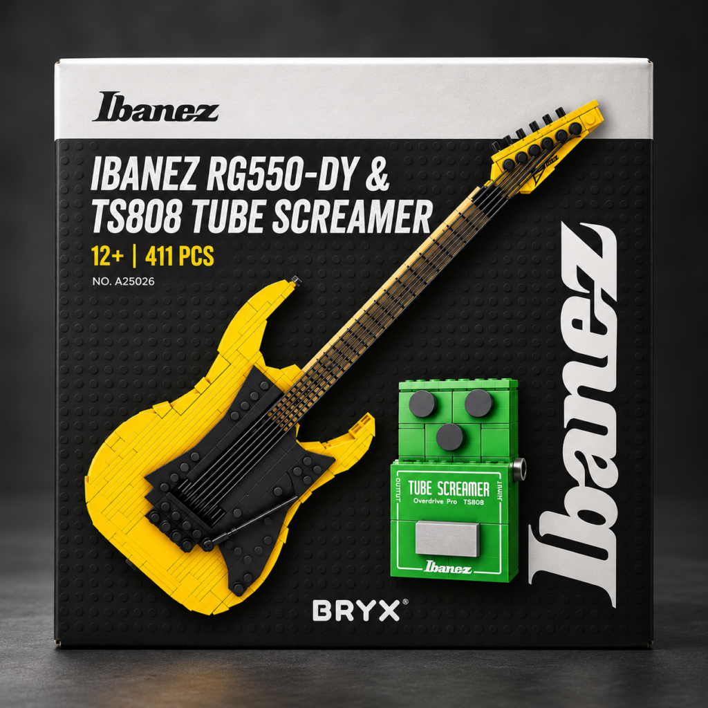 Ibanez rg550 dy & ts808 tube screamer
