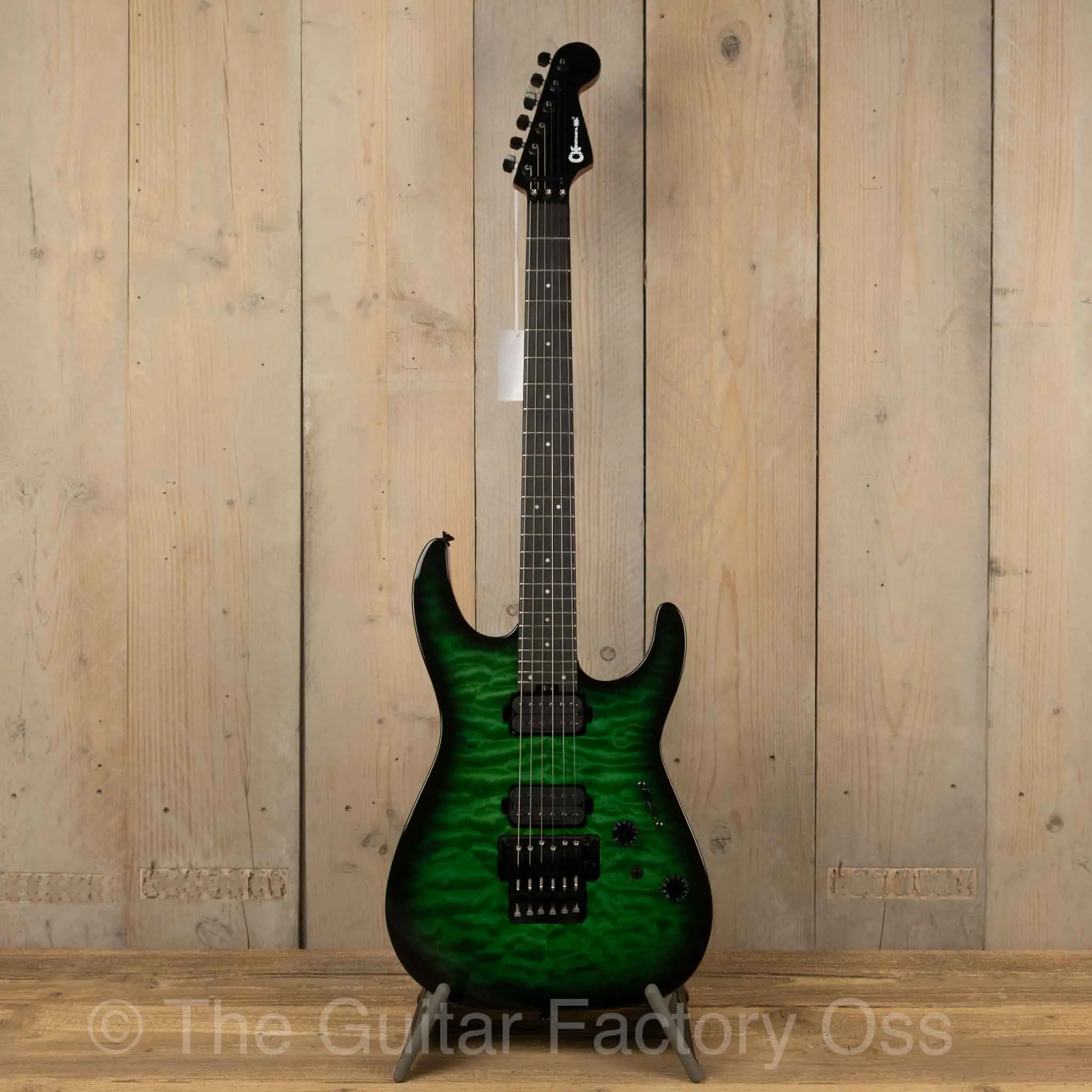 Charvel Pro-Mod Plus HH FR Cloaked Emerald - Afbeelding 2