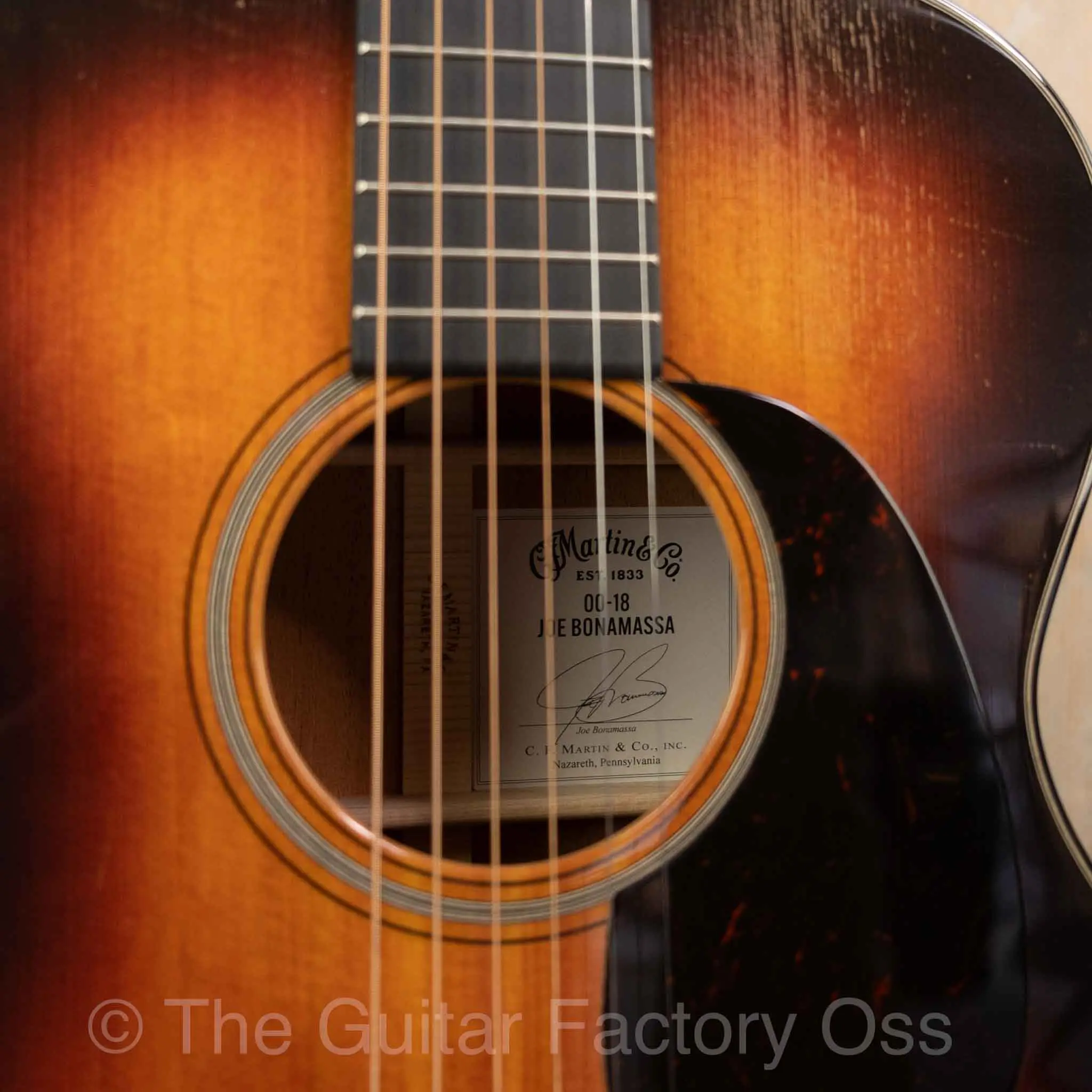 Martin 00-18 Joe Bonamassa - Afbeelding 4