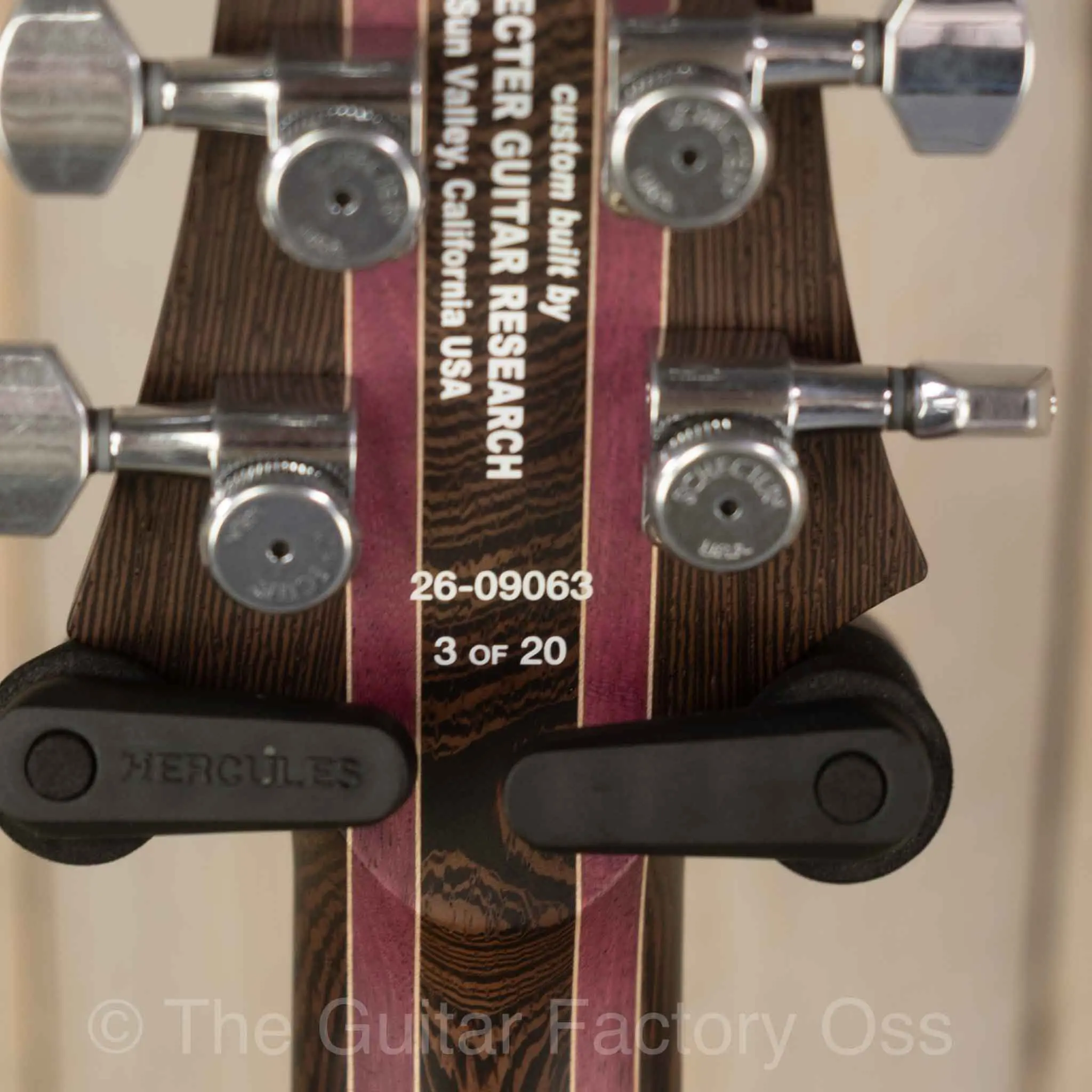 Schecter Customshop Nick Johnston USA V-1 - Afbeelding 11