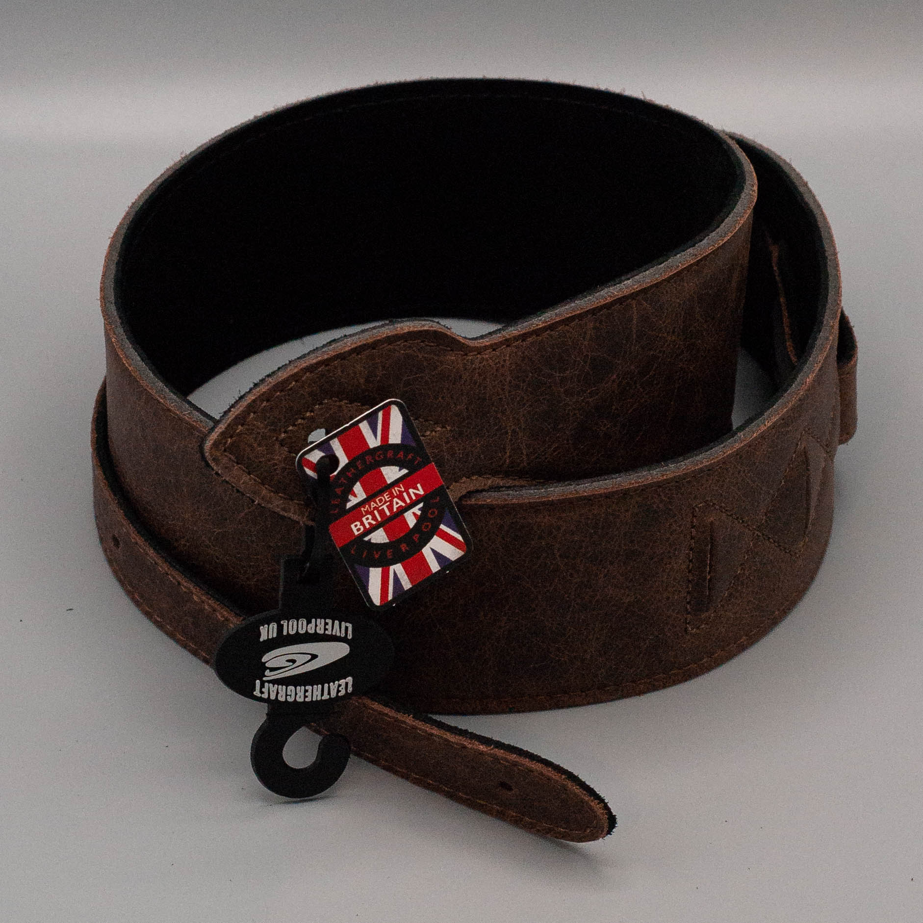 Leathercraft Guitarstrap made in UK