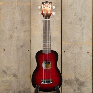 Kinder-ukelele Sopraan Red Burst