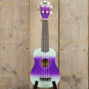 Kinder-ukelele Sopraan Mint+Purple